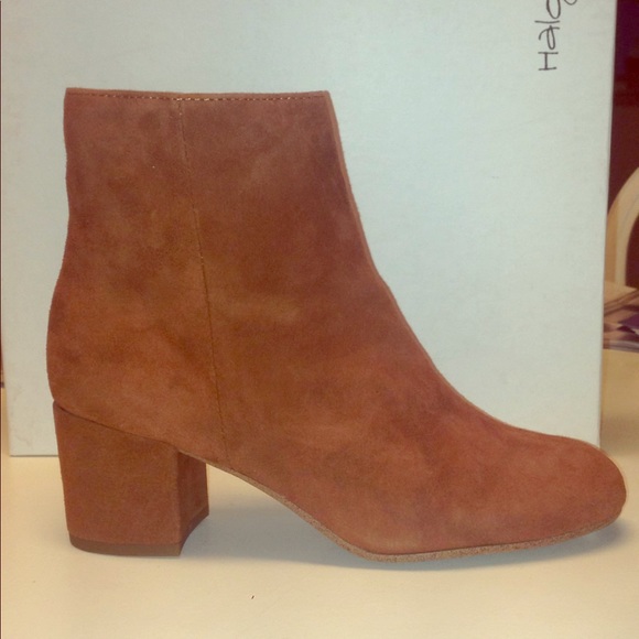 chestnut suede boots
